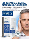 TINNIDROP | SPRAY PARA EL ALIVIO DEL ZUMBIDO, LA INFLAMACIÓN, DOLOR Y PITIDOS CONSTANTES EN LOS OÍDOS