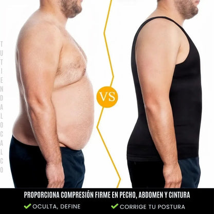 MAXFIT®  COMPRESSION |Camisilla de compresión, alinea tu postura, define tu pecho y abdomen al instante