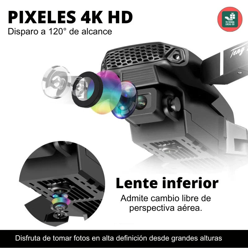 NUEVO DRONE  W8 PRO MAX 2026 CON INTELIGENCIA ARTIFICIAL LAS MEJORES ACROBACIAS FOTOS Y VIDEOS DESDE EL CIELO
