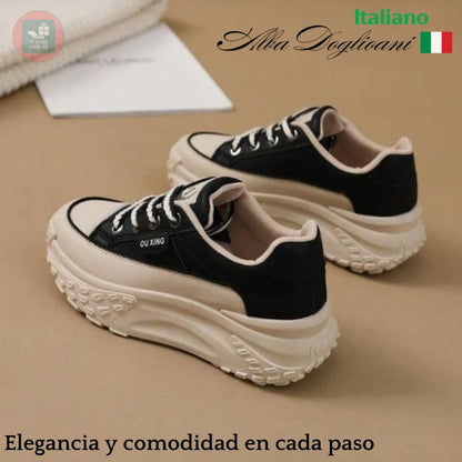 Alba Dogliani Comfort | Calzado ortopédico que ayuda a reducir el cansancio al caminar.