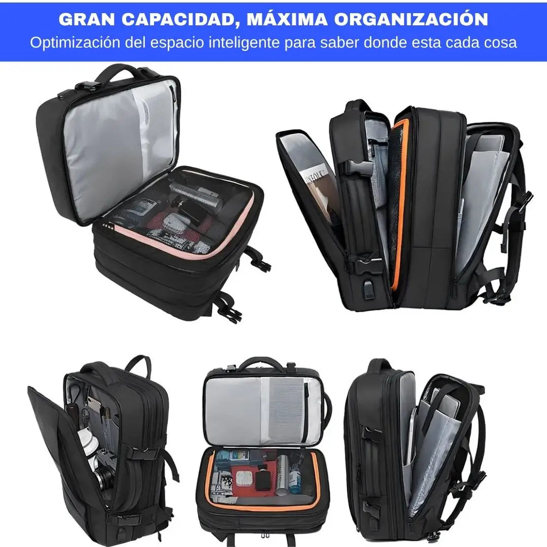 TRAVELAR® Viaja sin pagar equipaje extra — el bolso que cumple  todas las aerolíneas, organiza todo y no le teme a la lluvia.