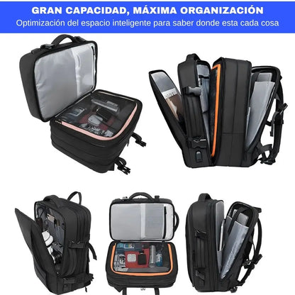 TRAVELAR® Viaja sin pagar equipaje extra — el bolso que cumple  todas las aerolíneas, organiza todo y no le teme a la lluvia.