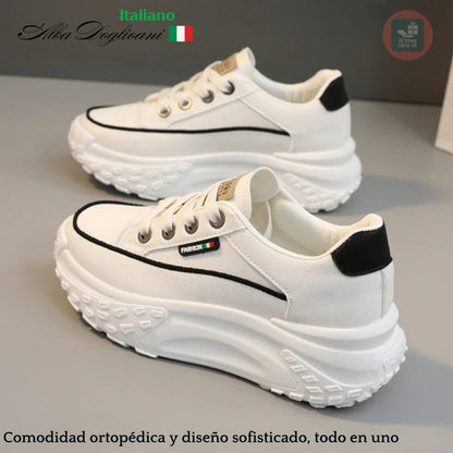 Alba Dogliani Comfort | Calzado ortopédico que ayuda a reducir el cansancio al caminar.