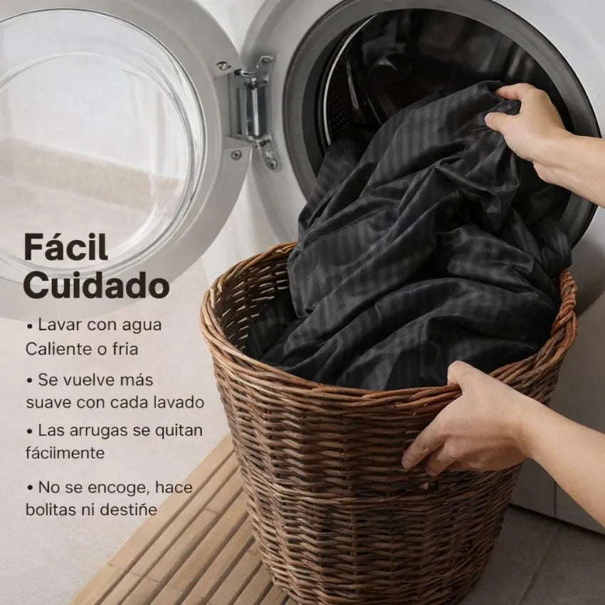 Suite Imperial | Sábanas 800 Hilos — Suavidad satinada, ajuste 360° y frescura desde la primera noche - Juego de 4 piezas en OFERTA