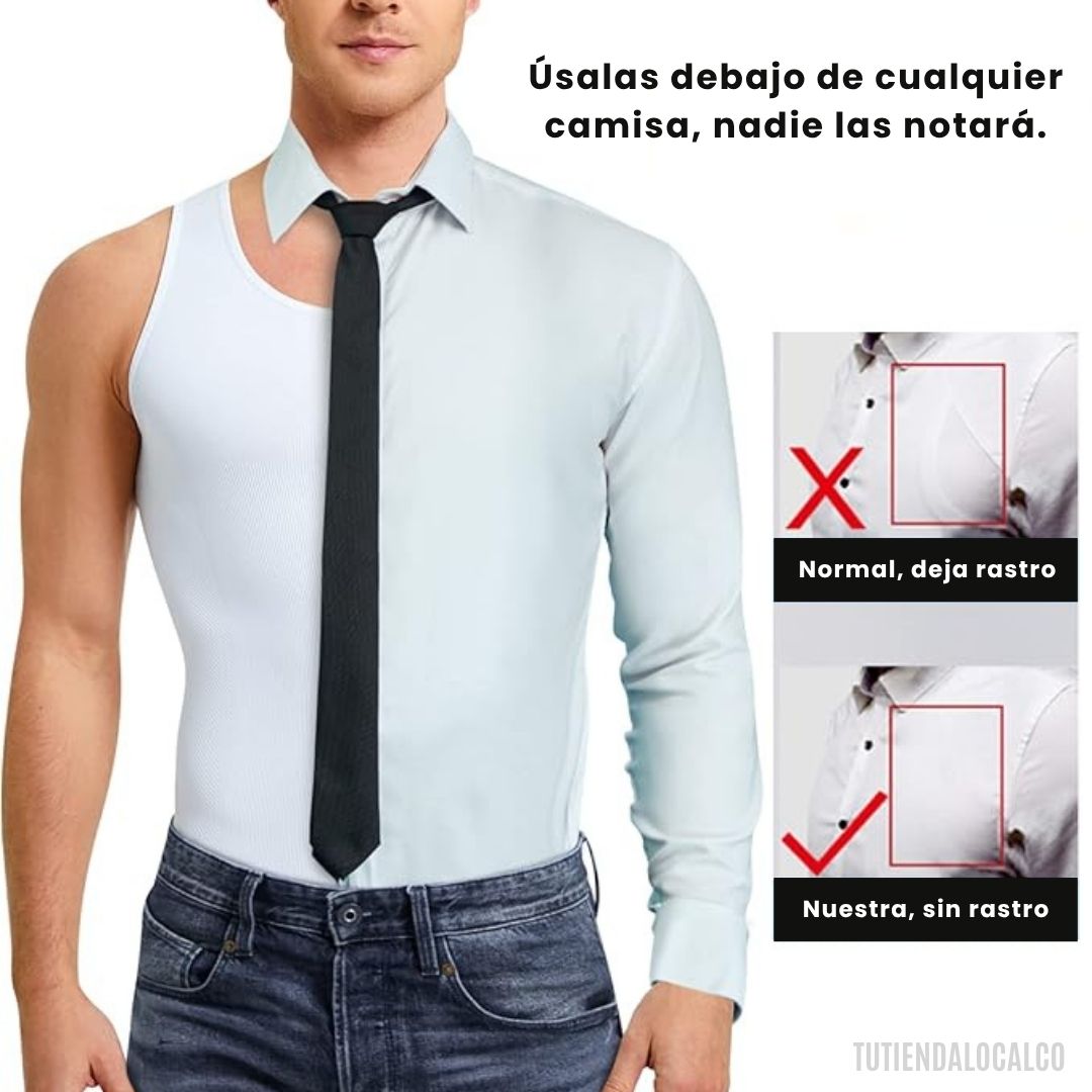 MAXFIT®  COMPRESSION |Camisilla de compresión, alinea tu postura, define tu pecho y abdomen al instante