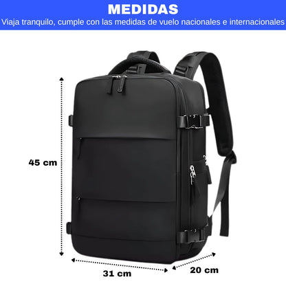 TRAVELAR® Viaja sin pagar equipaje extra — el bolso que cumple  todas las aerolíneas, organiza todo y no le teme a la lluvia.