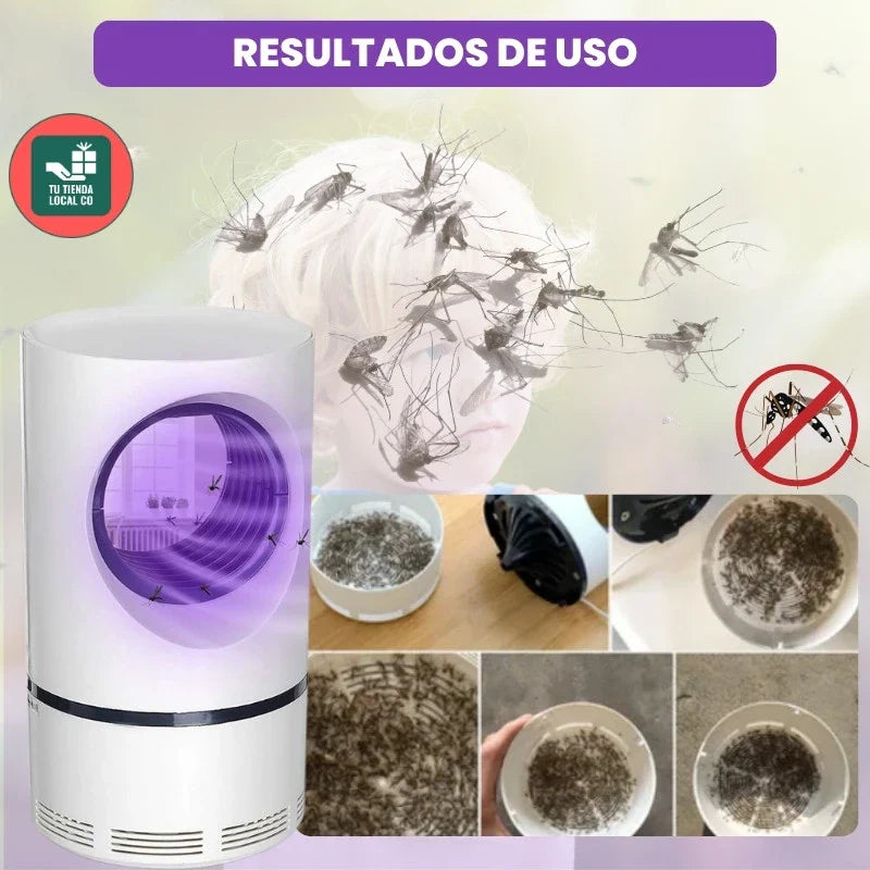LAMPGUARD® LAMPARA LED MATA MOSQUITOS SEGURA PARA TUS HIJOS Y MACOSTAS